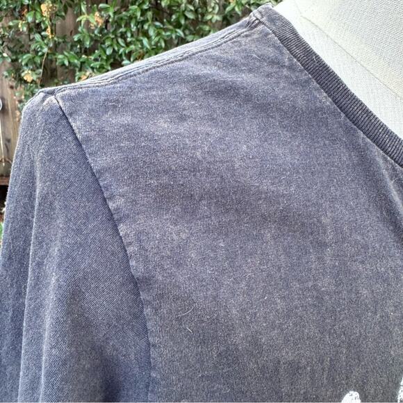 Slayer Undisputed Attitude T-shirt Long Sleeve Marble Black Men's S/M - Picture 4 of 8